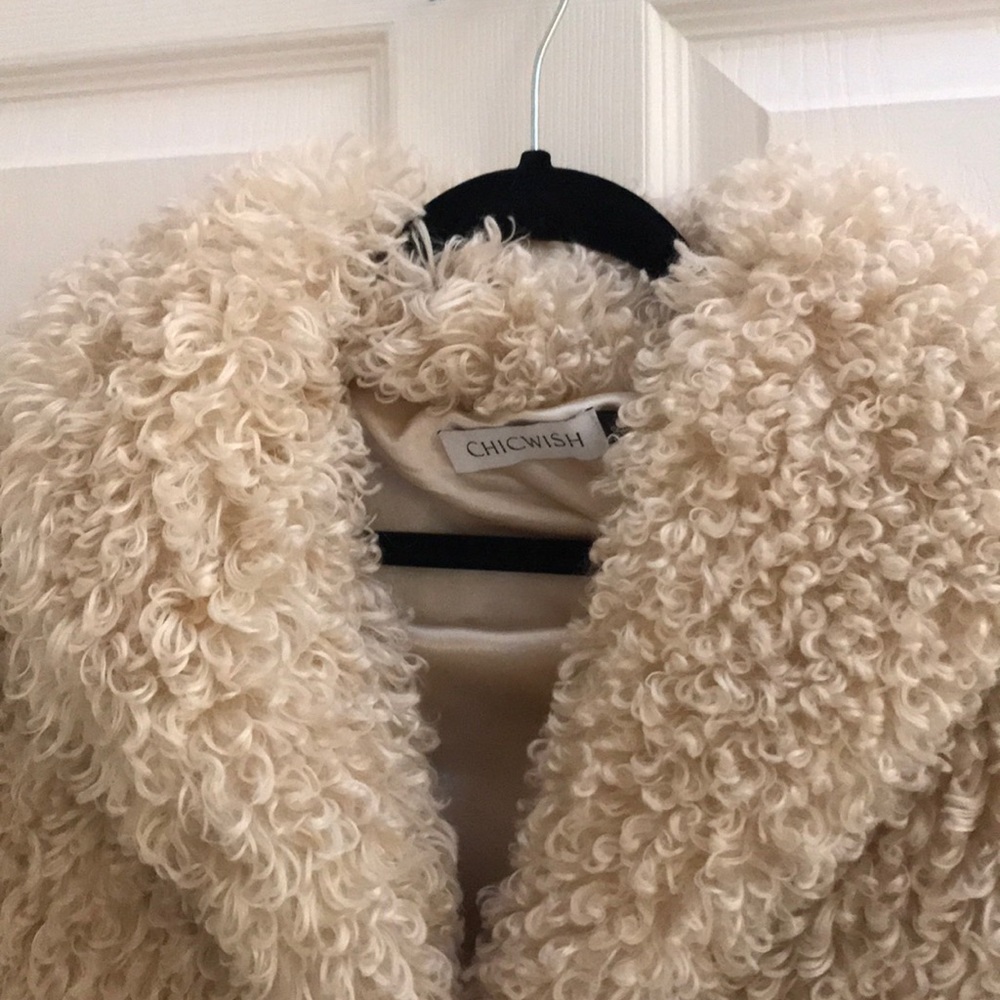 NWT chicwish cream coat - Picture 2 of 4